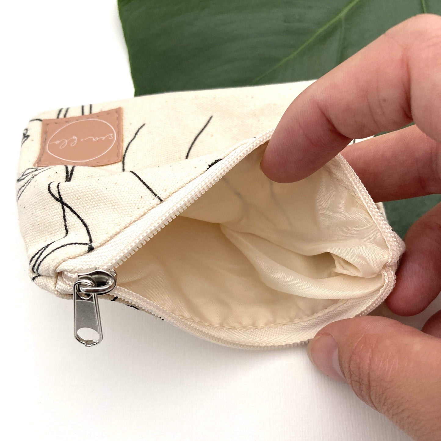 Small Cotton Pouch Menstrual cup S&F menstrual cup