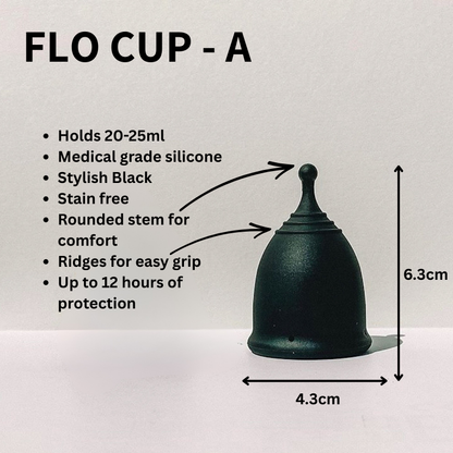 A & B Flo Menstrual Cup Bundle
